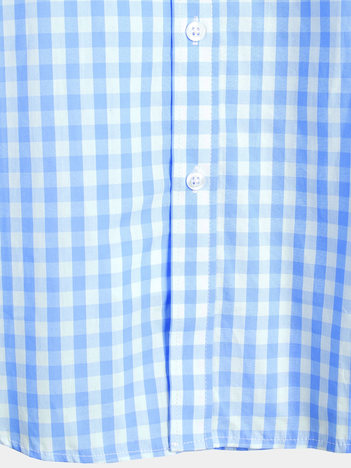 Camisa de algodón de manga larga a cuadros casual para hombre