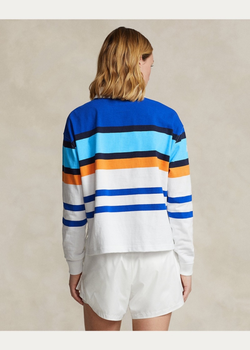 Camisa Polo Australian Open Jersey Mujer Multicolor | YETR93640 - vista 3