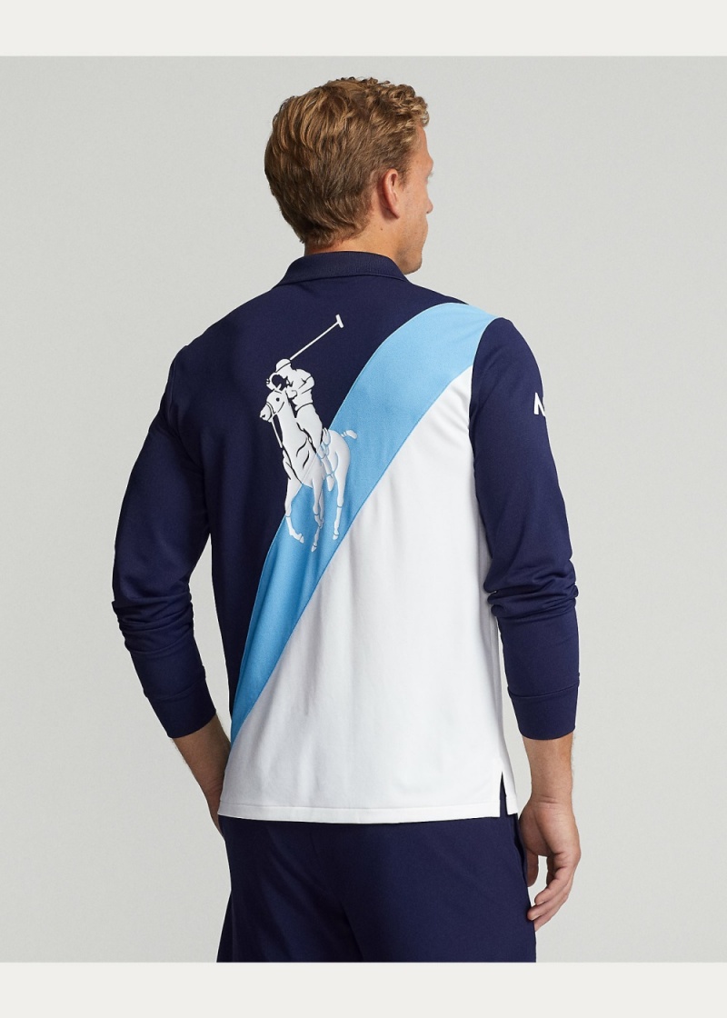 Camisa Polo Australian Open Ballperson Hombre Multicolor | UHYC30694 - vista 4