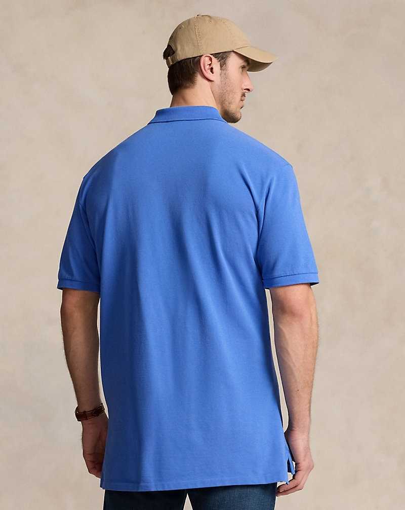 Camisa Polo Ralph Lauren Bear Mesh Hombre Azules | OZTMWHQ-47 - vista 4