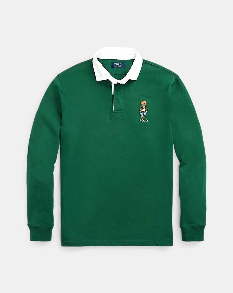 Camisa Polo Ralph Lauren Classic Fit Bear Rugby Hombre New Forest Hrtg Bear | ZPXWIJM-56 - vista 2
