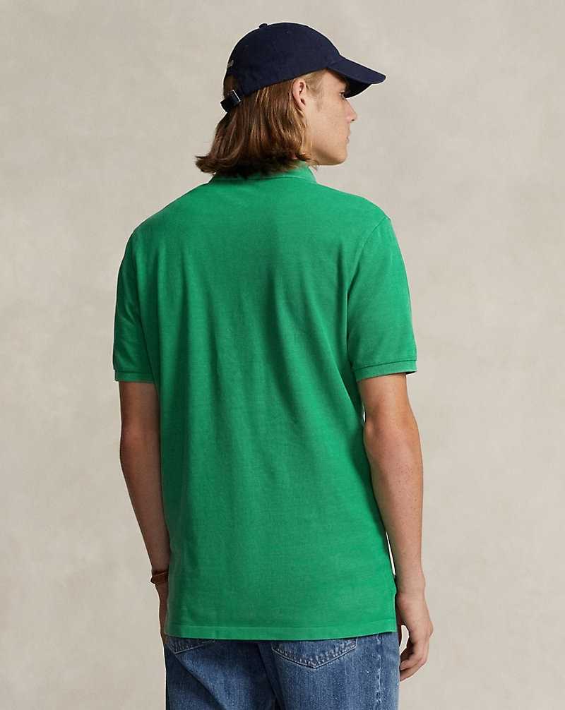 Camisa Polo Ralph Lauren Classic Fit Mesh Graphic Hombre Stem Multi | JNVBTSD-79 - vista 4