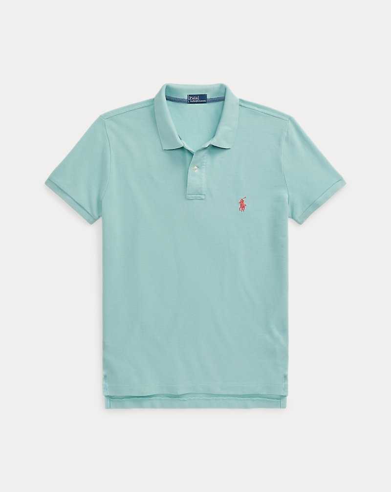 Camisa Polo Ralph Lauren Classic Fit Mesh Mujer Verdes | HDGCNRO-16 - vista 2