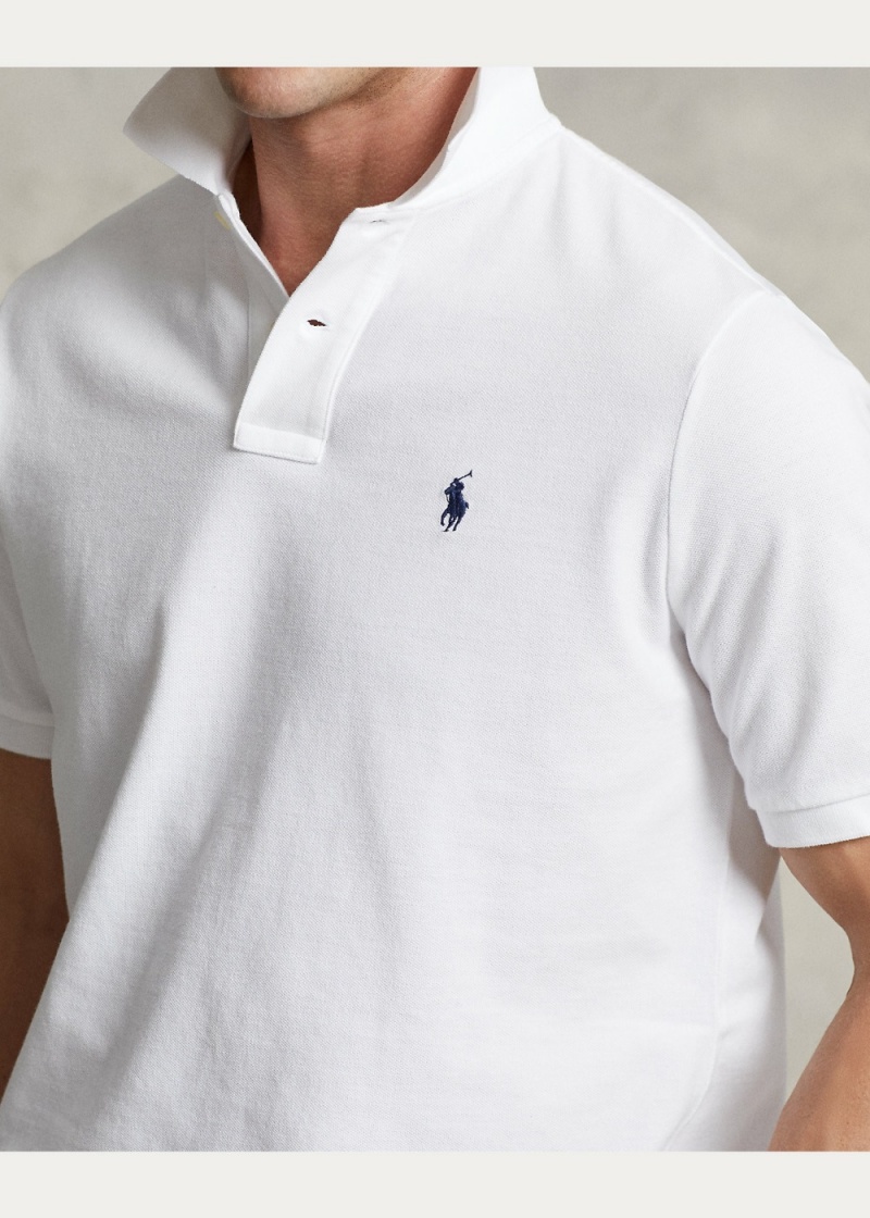 Camisa Polo Classic Fit Mesh Hombre Azul Marino | NKPW98560 - vista 2