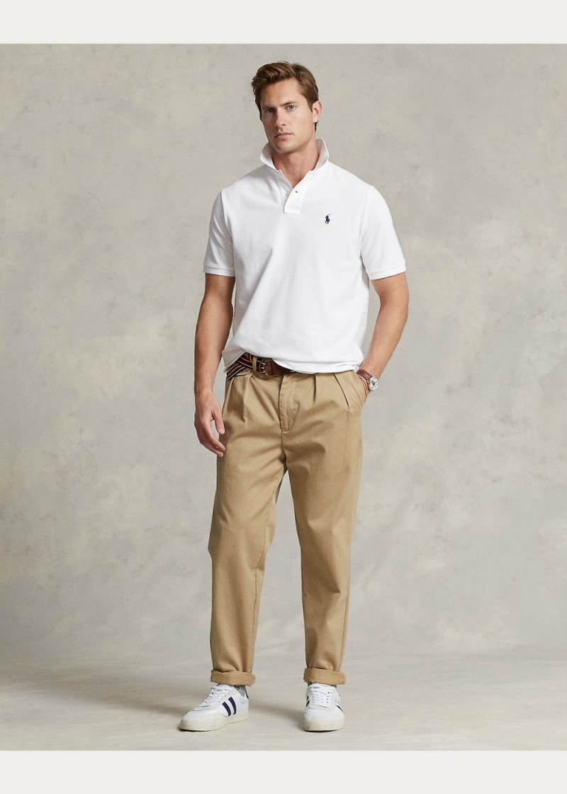 Camisa Polo Classic Fit Mesh Hombre Azul Marino | NKPW98560 - vista 5