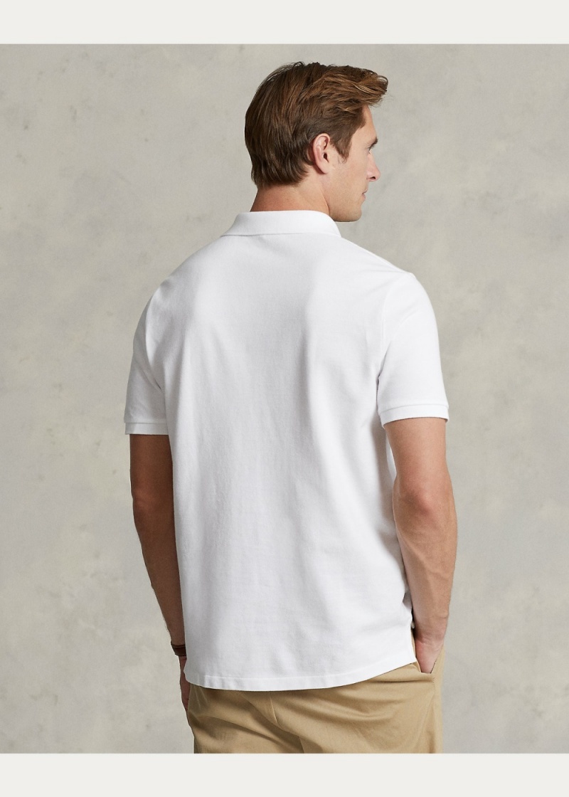 Camisa Polo Classic Fit Mesh Hombre Azul Marino | NKPW98560 - vista 6