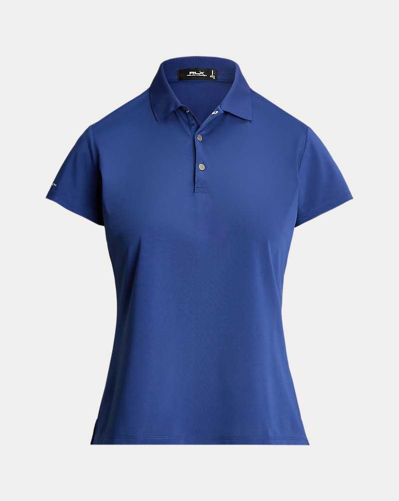 Camisa Polo Ralph Lauren Classic Fit Tour Mujer Azul Rey | YWVZTPB-41 - vista 2