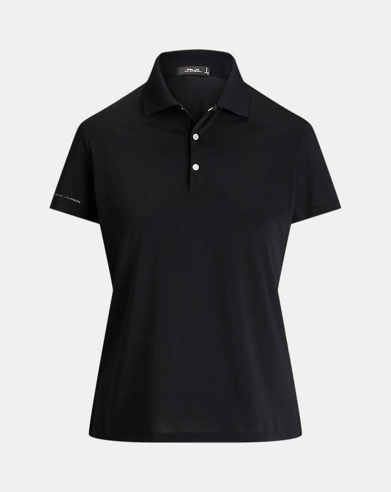 Camisa Polo Ralph Lauren Classic Fit Tour Mujer Negros | DQIXSVK-21 - vista 2