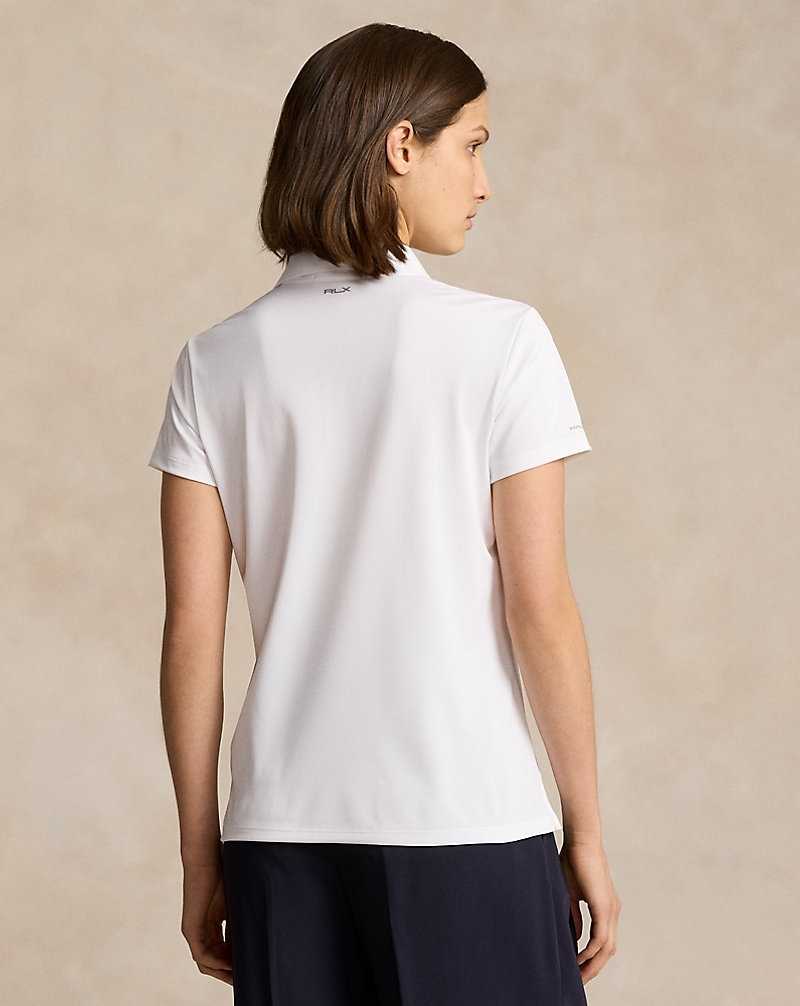 Camisa Polo Ralph Lauren Classic Fit Tour Mujer Blancos | SKAXRFD-97 - vista 4