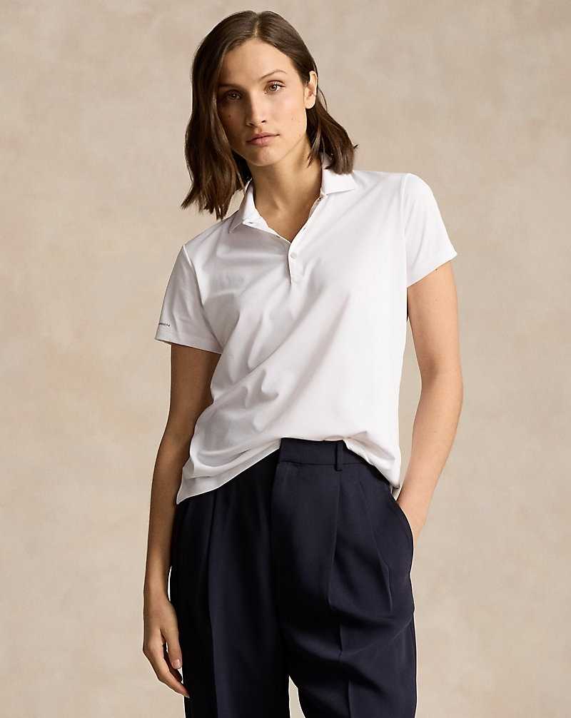 Camisa Polo Ralph Lauren Classic Fit Tour Mujer Blancos | SKAXRFD-97 - vista 1