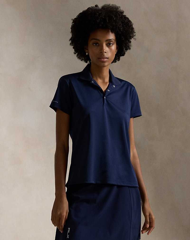 Camisa Polo Ralph Lauren Classic Fit Tour Mujer Azul Marino | PUXGSCF-42 - vista 1