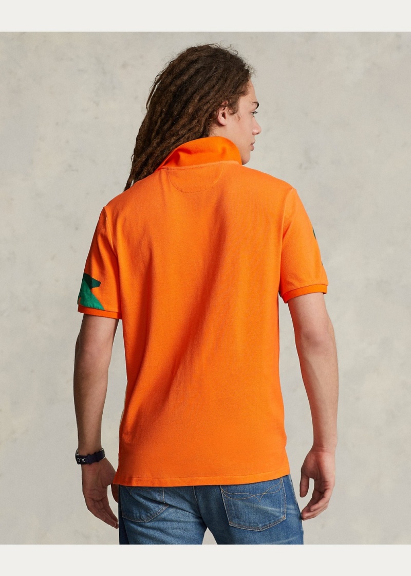 Camisa Polo Classic Fit Volleyball Mesh Hombre Blancos | IFQY19583 - vista 4