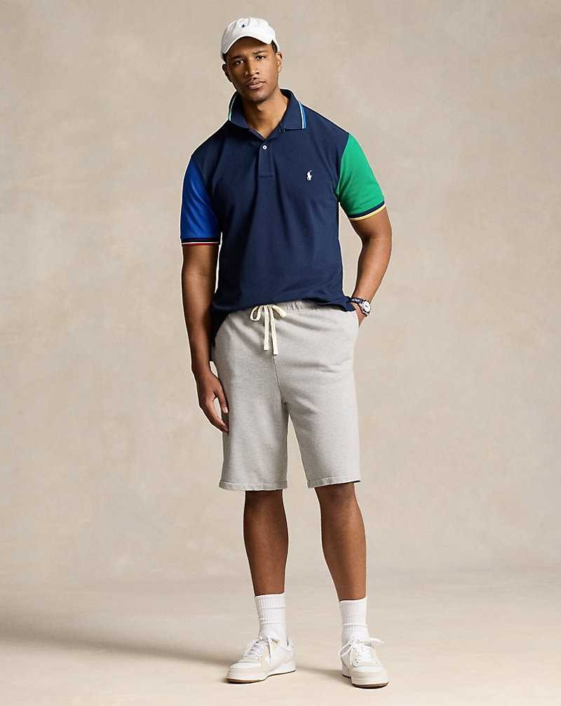 Camisa Polo Ralph Lauren Colour-Blocked Mesh Hombre Azul Marino | RLMPDFT-01 - vista 3