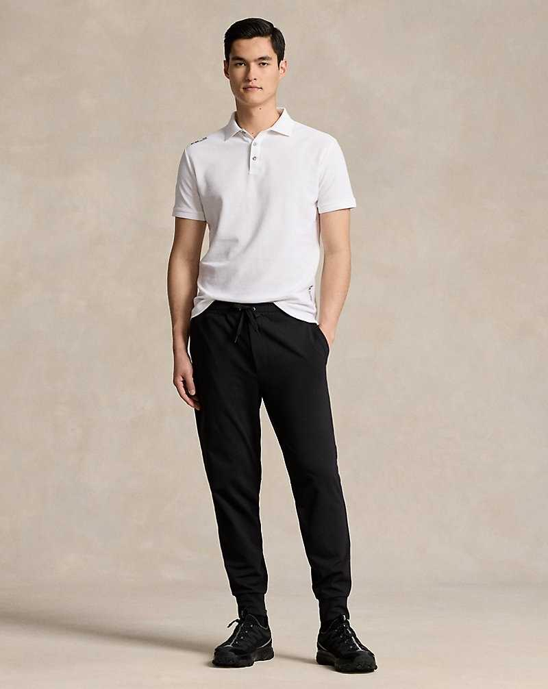 Camisa Polo Ralph Lauren Custom Slim Fit CLARUS Hombre Blancos | QXMLBPH-43 - vista 3