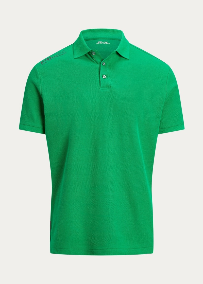 Camisa Polo Custom Slim Fit CLARUS® Hombre Verdes | MEHJ26195 - vista 2