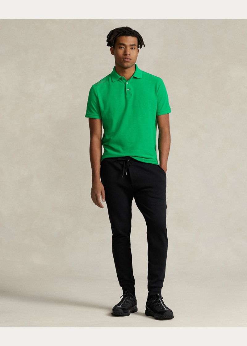 Camisa Polo Custom Slim Fit CLARUS® Hombre Verdes | MEHJ26195 - vista 3