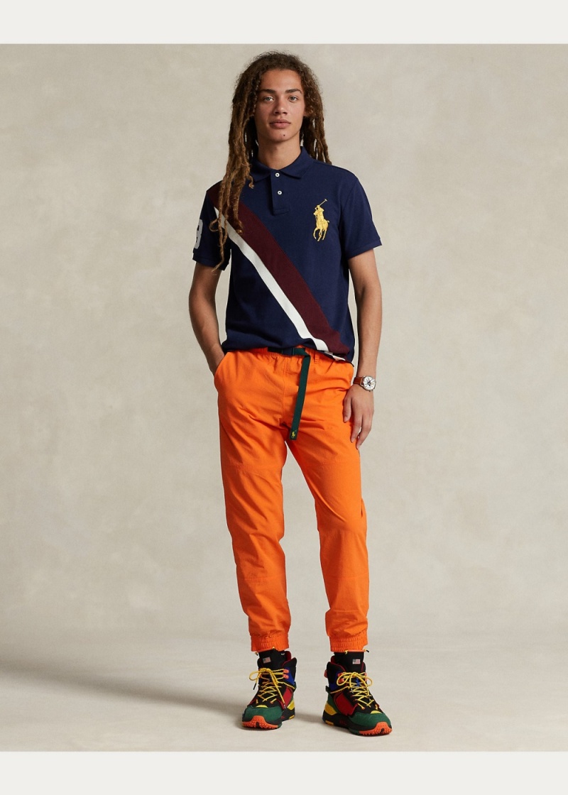 Camisa Polo Custom Slim Fit Big Pony Mesh Hombre Multicolor | DYRE49618 - vista 4