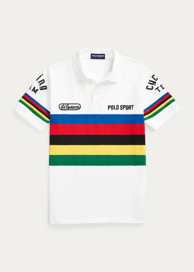 Camisa Polo Custom Slim Polo Deporte Mesh Hombre Multicolor | FQUX01792 - vista 4
