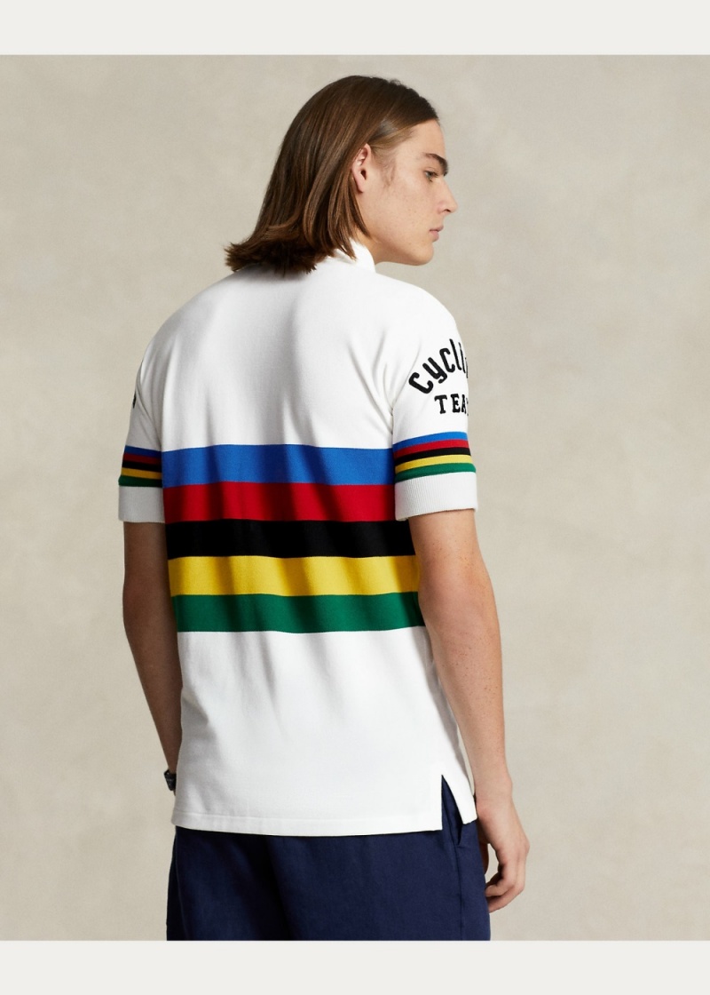 Camisa Polo Custom Slim Polo Deporte Mesh Hombre Multicolor | FQUX01792 - vista 6