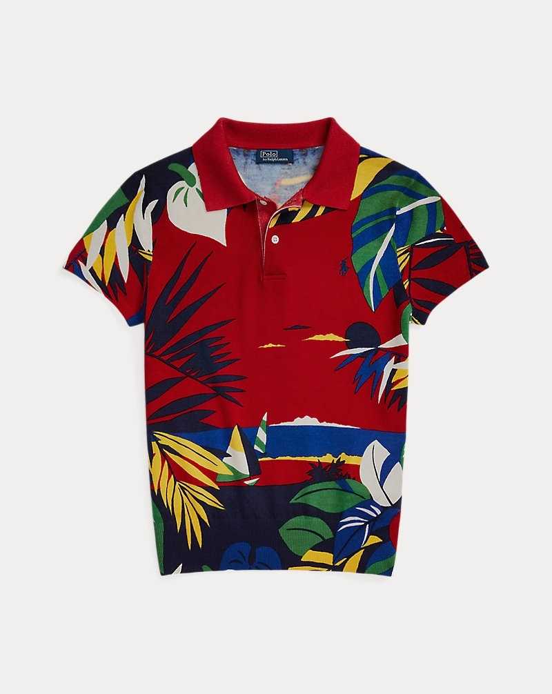 Camisa Polo Ralph Lauren Knit Wool Graphic Mujer Rojos | NMKHBYU-65 - vista 2