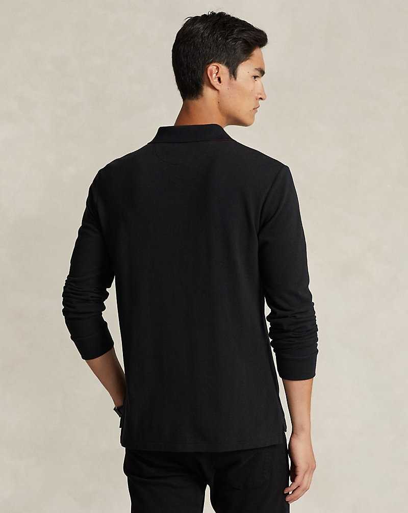 Camisa Polo Ralph Lauren Lunar New Year Triple-Pony Hombre Negros | KDCLNXZ-70 - vista 4
