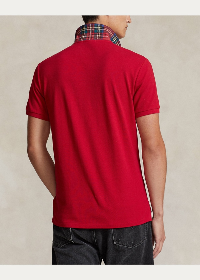 Camisa Polo Lunar New Year Triple-Pony Hombre Rojos | DTSK82054 - vista 4
