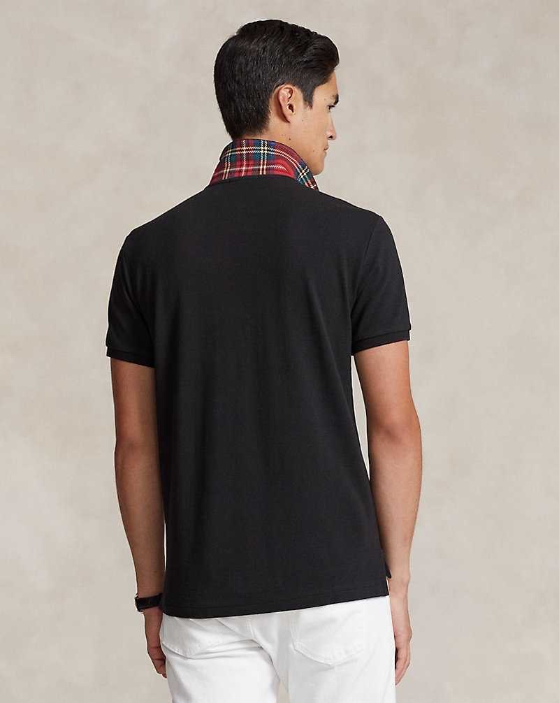 Camisa Polo Ralph Lauren Lunar New Year Triple-Pony Hombre Negros | LNTGQCF-62 - vista 4