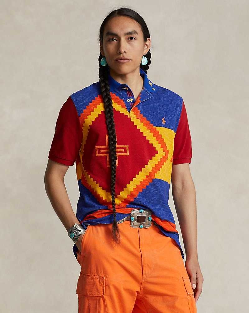 Camisa Polo Ralph Lauren PRL x Naiomi Glasses Mesh Hombre Dazzlin Darlin | RSBCQGY-16 - vista 3