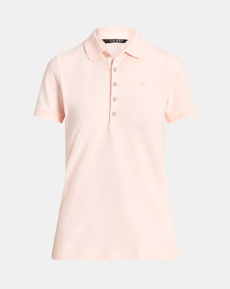 Camisa Polo Ralph Lauren Pique Mujer Rosas | DZTURKY-52 - vista 2