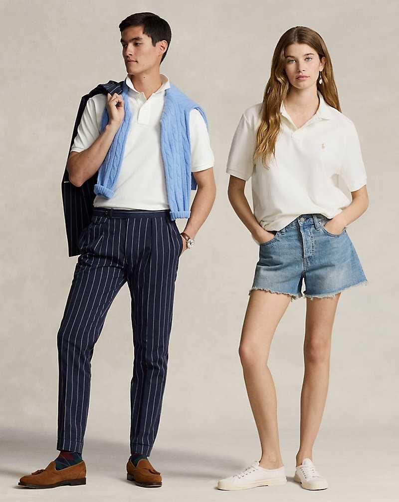 Camisa Polo Ralph Lauren RL Origin Hombre Shell | UAEJCRK-65 - vista 1