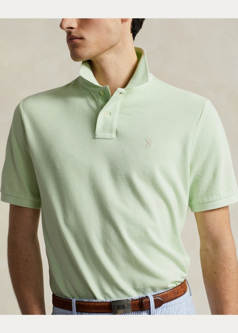 Camisa Polo RL Origin Polo Hombre Blancos | RIAC69073 - vista 5