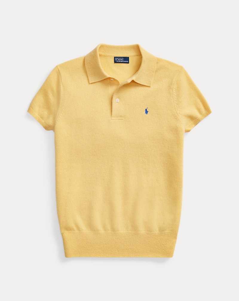 Camisa Polo Ralph Lauren Slim Fit Cashmere Mujer Amarillos | AWFECUN-12 - vista 2