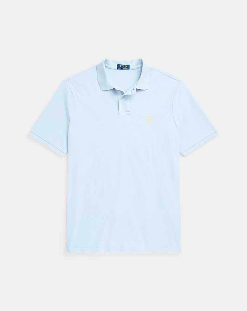 Camisa Polo Ralph Lauren The Iconic Mesh Hombre Azules | JZDLRWI-51 - vista 2