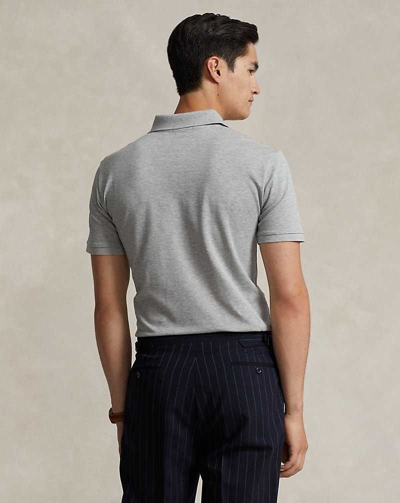 Camisa Polo Ralph Lauren Slim Fit Stretch Mesh Hombre Andover Heather | FOAEVBP-63 - vista 4