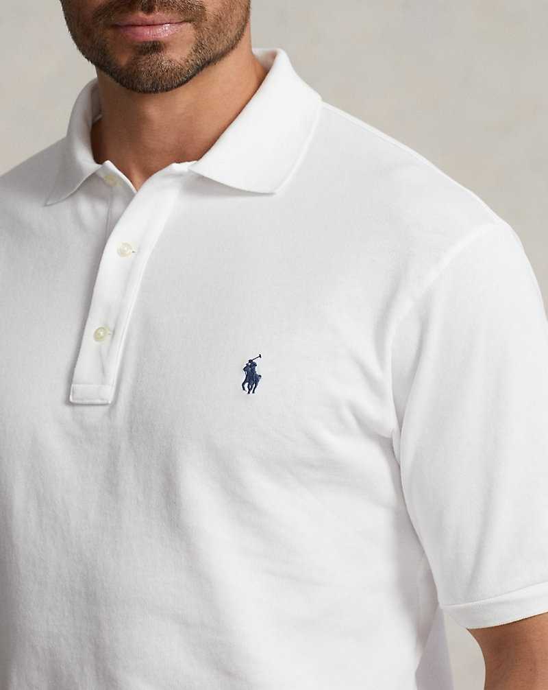 Camisa Polo Ralph Lauren Spa Terry Hombre Blancos | YFTAQIL-51 - vista 5