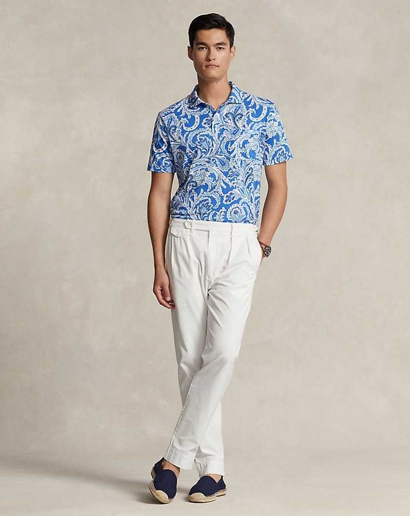 Camisa Polo Ralph Lauren Standard Fit Paisley Lisle Hombre Shorewood Paisley | XBGCWVK-98 - vista 3