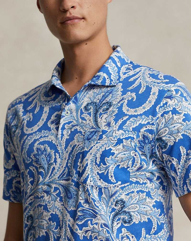Camisa Polo Ralph Lauren Standard Fit Paisley Lisle Hombre Shorewood Paisley | XBGCWVK-98 - vista 5