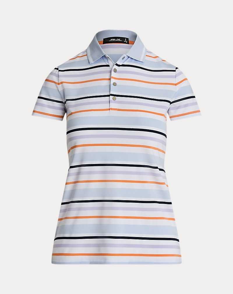 Camisa Polo Ralph Lauren Striped Stretch Jersey Mujer Azules | GMTFHOE-53 - vista 2
