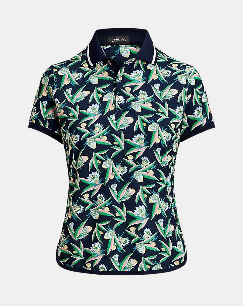 Camisa Polo Ralph Lauren Tailored Fit Floral Mujer Azul Marino | NLIOVGS-07 - vista 2