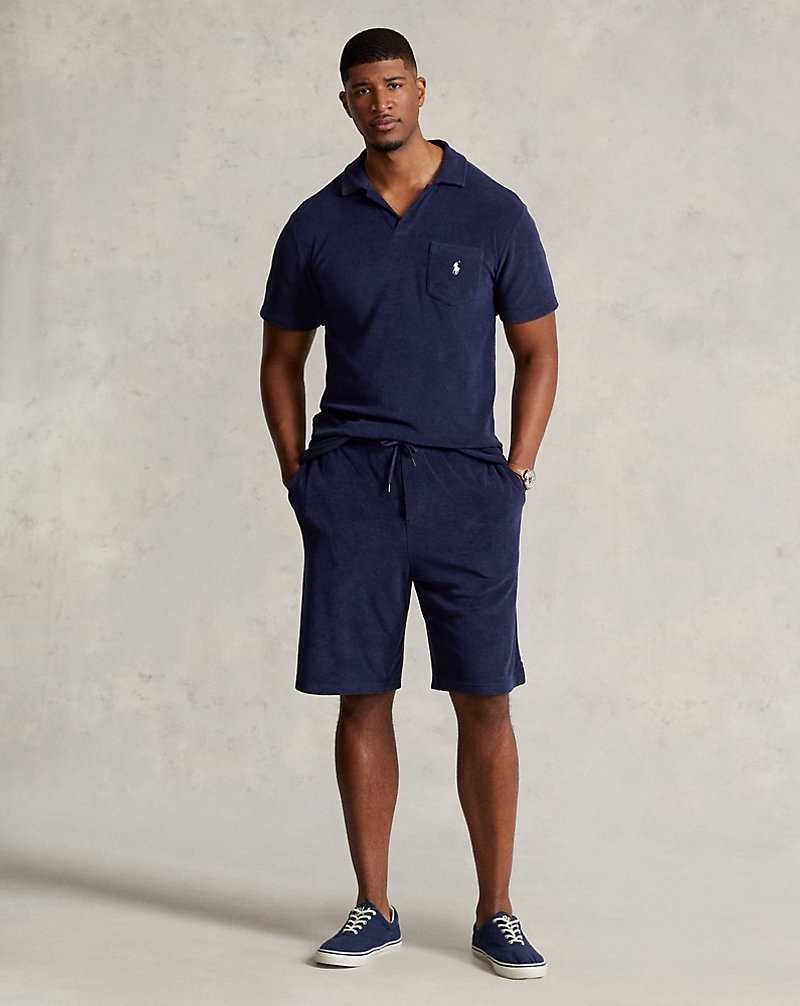 Camisa Polo Ralph Lauren Terry Hombre Azul Marino | SDWXOCE-26 - vista 3