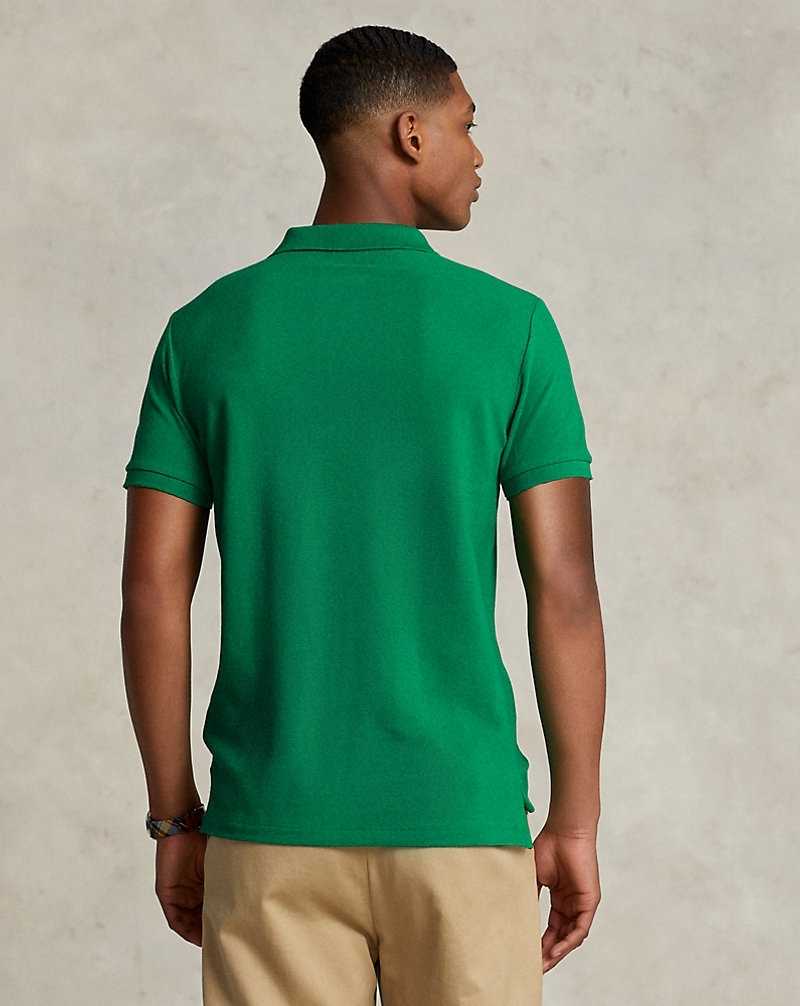 Camisa Polo Ralph Lauren The Iconic Mesh Hombre Azules | DCFGQRX-96 - vista 4