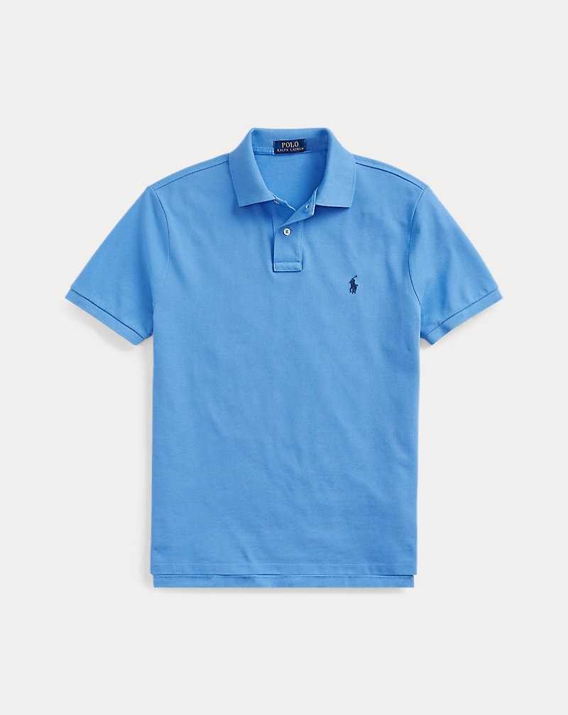 Camisa Polo Ralph Lauren The Iconic Mesh Hombre Harbour Island Blue/Navy | TLHKWMC-25 - vista 2