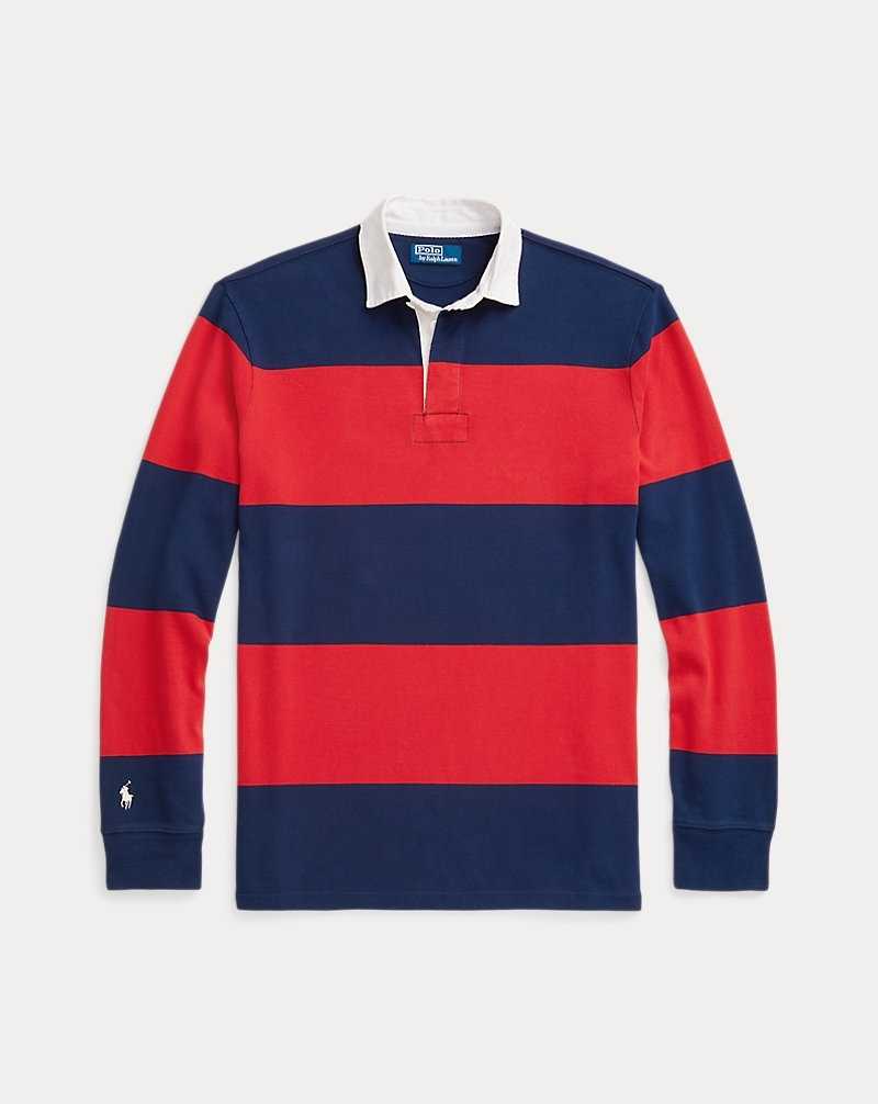 Camisa Polo Ralph Lauren The Iconic Rugby Hombre Rojos | PFRTQWX-56 - vista 2