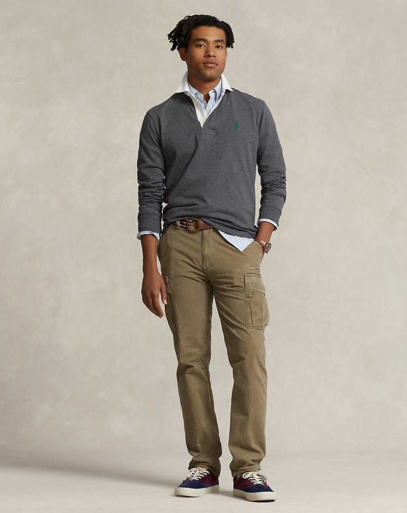 Camisa Polo Ralph Lauren The Iconic Rugby Hombre Barclay Heather | BVTMAPJ-29 - vista 3