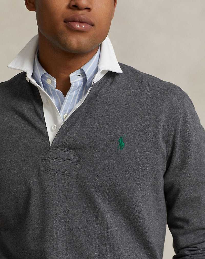 Camisa Polo Ralph Lauren The Iconic Rugby Hombre Barclay Heather | BVTMAPJ-29 - vista 5