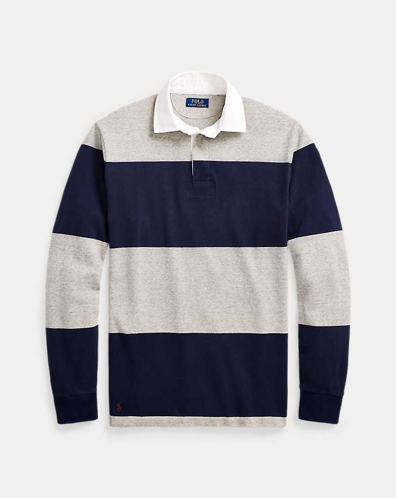Camisa Polo Ralph Lauren The Iconic Rugby Hombre Cruise Navy/loft Heather | ZLIXNPR-54 - vista 2