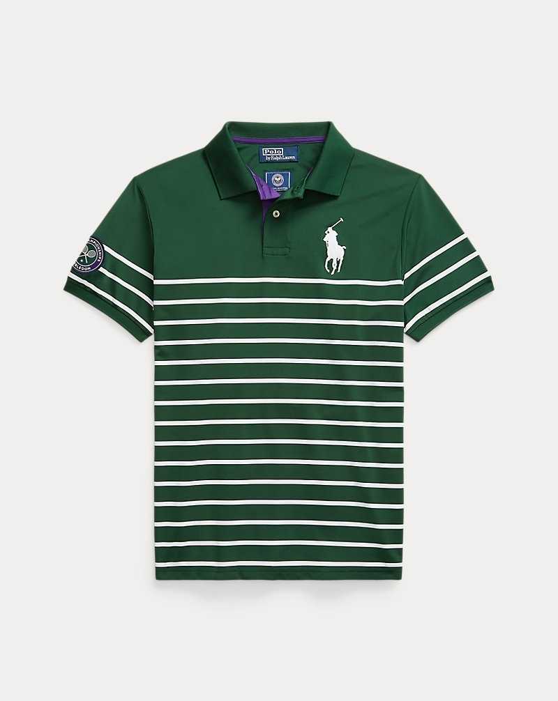 Camisa Polo Ralph Lauren Wimbledon Greensman Hombre Northwest Pine/Ceramic Wh | GAWSVUQ-16 - vista 2