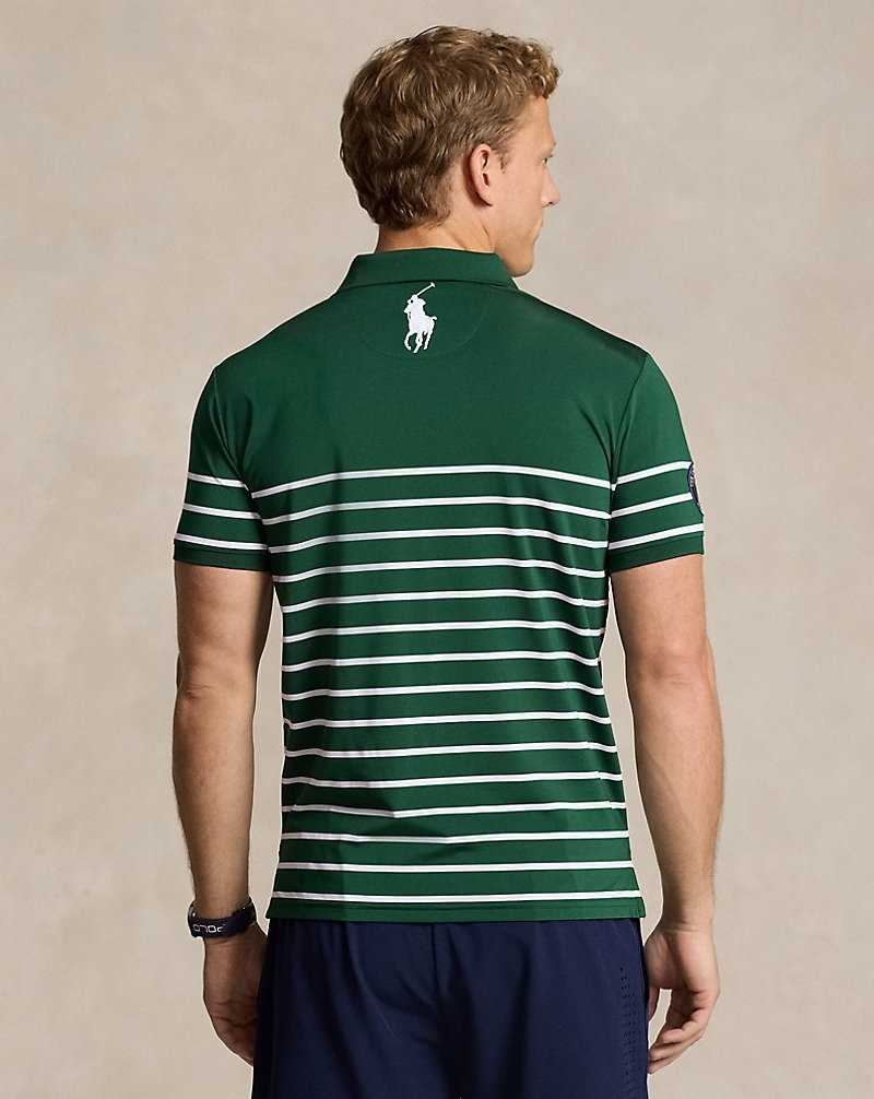 Camisa Polo Ralph Lauren Wimbledon Greensman Hombre Northwest Pine/Ceramic Wh | GAWSVUQ-16 - vista 4
