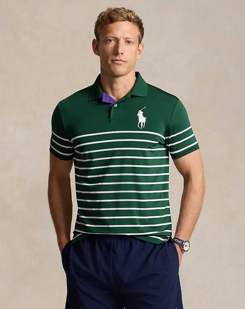 Camisa Polo Ralph Lauren Wimbledon Greensman Hombre Northwest Pine/Ceramic Wh | GAWSVUQ-16 - vista 1