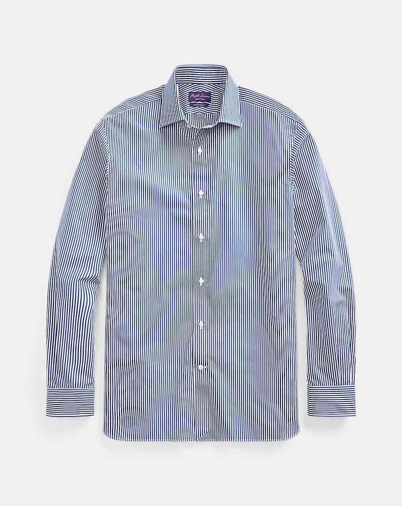 Camisas Formales Ralph Lauren Bengal-Stripe Hombre Azules Blancos | JXGQLUI-38 - vista 2